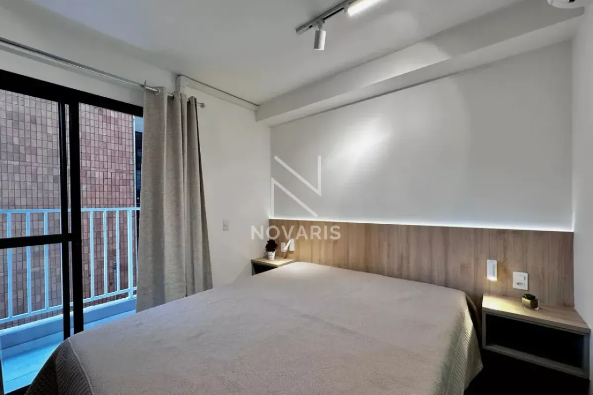 Apartamento para alugar com 26 m², 1 quarto, 1 banheiro em Santo Amaro, São Paulo/SP — foto 16