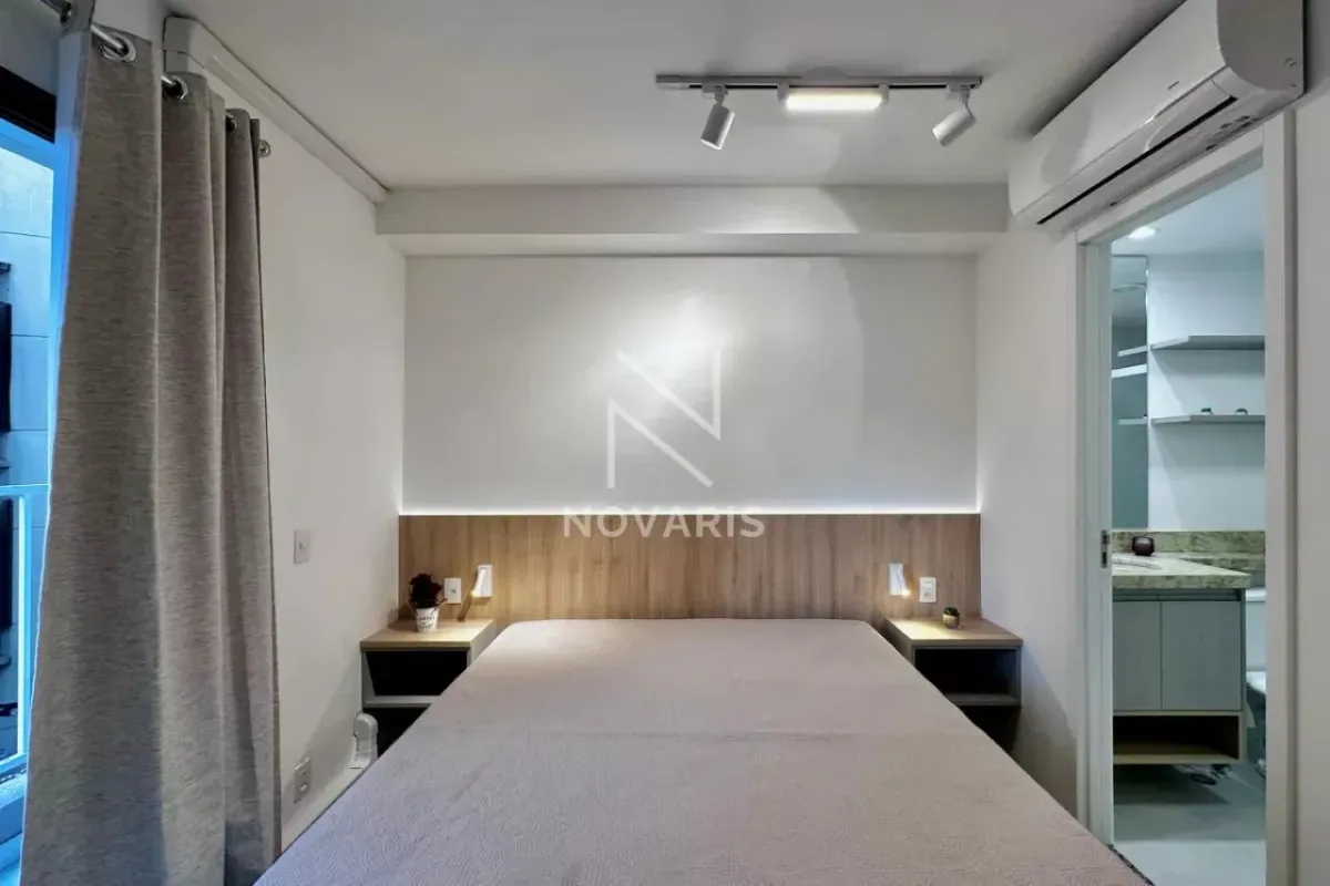 Apartamento para alugar com 26 m², 1 quarto, 1 banheiro em Santo Amaro, São Paulo/SP — foto 20