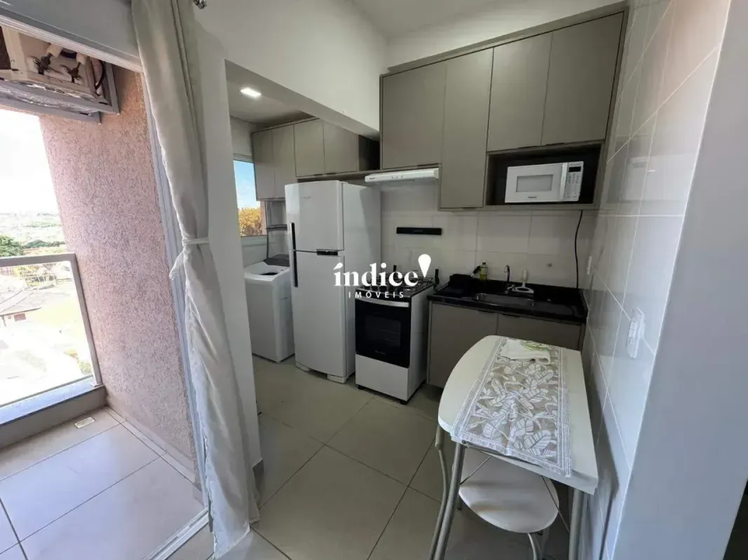 Apartamento para alugar com 33 m², 1 quarto, 1 banheiro, 1 vaga, na Avenida Talita Regazzini Verçosa, bairro Ribeirânia em Ribeirão Preto/SP — foto 6