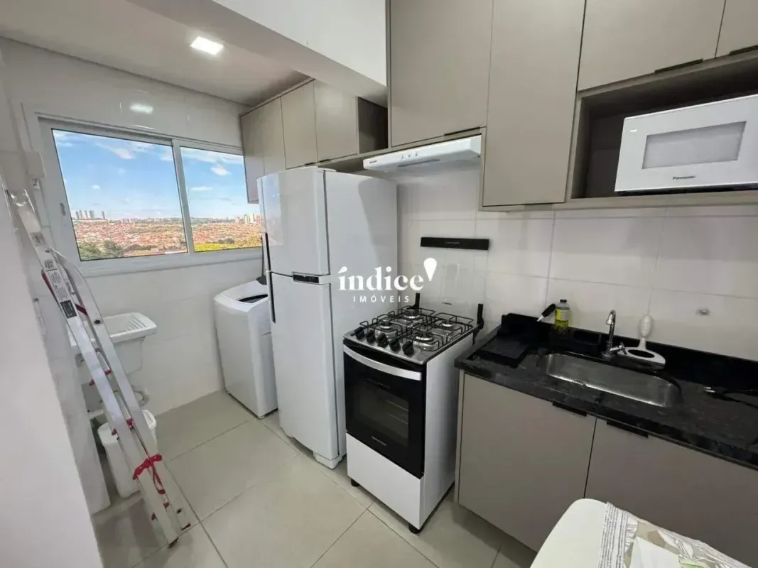 Apartamento para alugar com 33 m², 1 quarto, 1 banheiro, 1 vaga, na Avenida Talita Regazzini Verçosa, bairro Ribeirânia em Ribeirão Preto/SP — foto 7