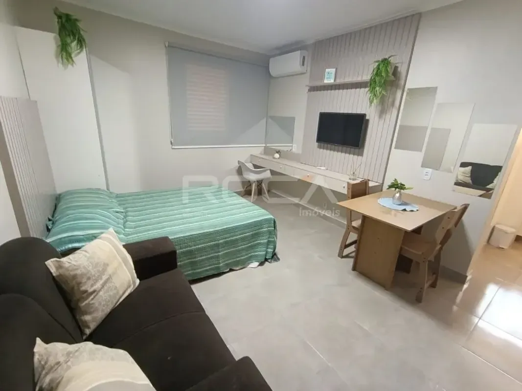 Kitnet/Conjugado para alugar com 33 m², 1 quarto, 1 banheiro, 1 vaga, na Rua Laguna, bairro Jardim Paulista em Ribeirão Preto/SP