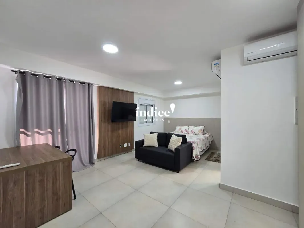 Apartamento para alugar com 41 m², 1 quarto, 1 banheiro, 1 vaga, na Avenida Presidente Vargas, bairro Jardim Sumaré em Ribeirão Preto/SP — foto 4