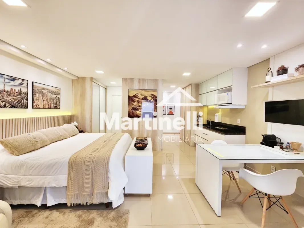 Kitnet/Conjugado para alugar com 51 m², 1 quarto, 1 banheiro, 1 vaga, na $undefined, bairro Bosque das Juritis em Ribeirão Preto/SP